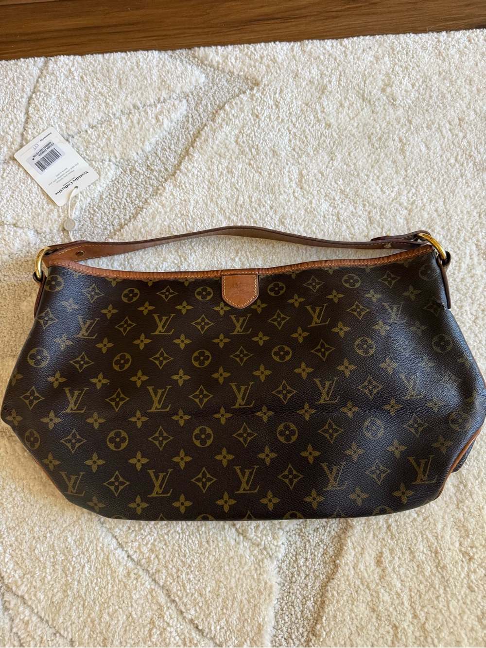 Louis Vuitton Monogram Canvas Brown & Tan Shoulder Bag